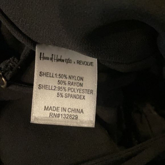 house of harlow x revolve striped velvet bodysuit - Picture 8 of 11